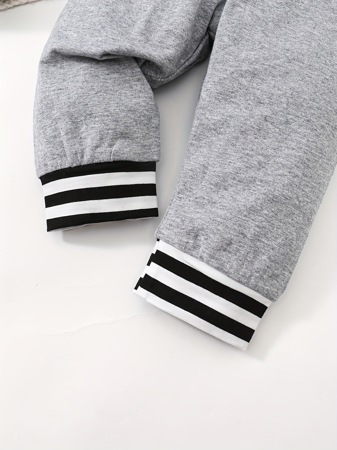 Newborn Baby Boy Clothes Crew Romper Bodysuit Pants Hat Set