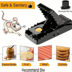 1pc Larger Mouse Traps Quick Effective Sanitary Safe Mousetrap Catcher