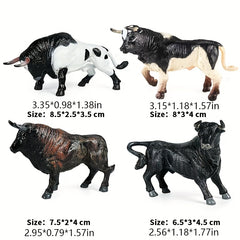 Realistic Calf Toy Model Set - Birthday Halloween Christmas Gift