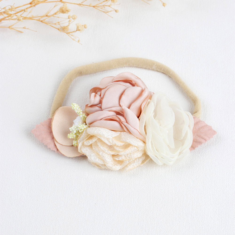 Cute Floral Headbands for Baby Girls Soft Hair Accessories