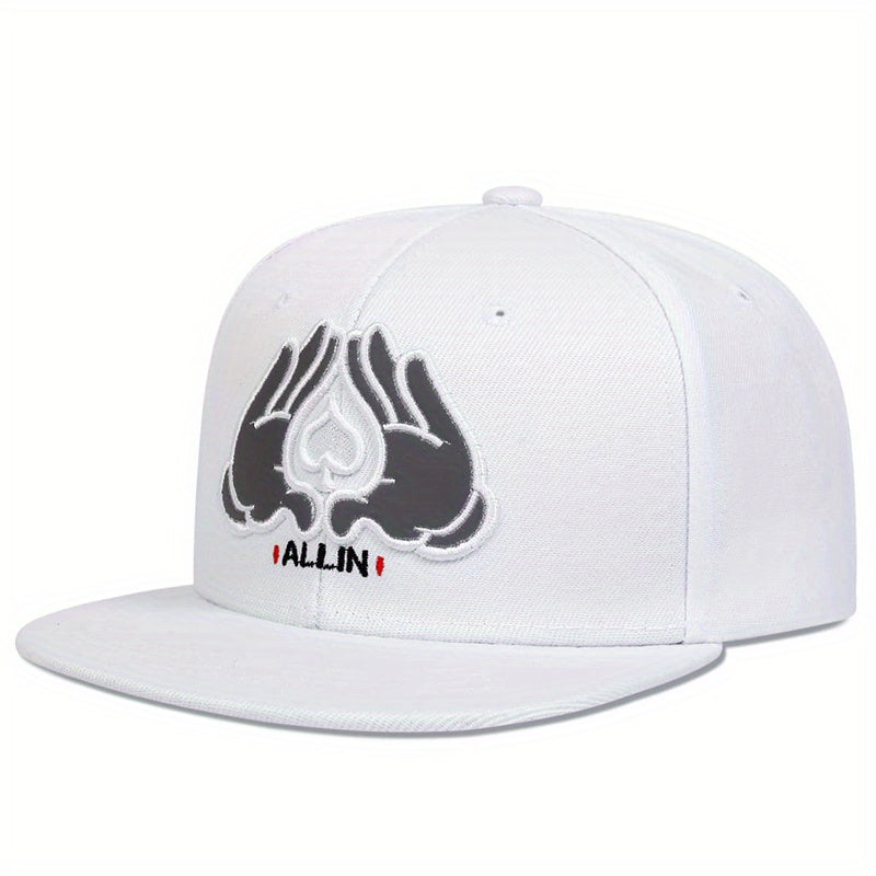 Two Handed Baseball Cap Hip Hop Cap For Men