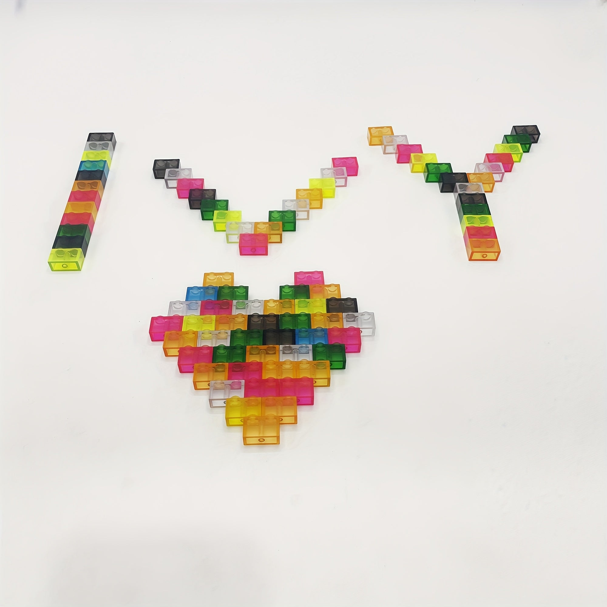 60pcs Crystal Building Blocks Variety DIY Building Blocks