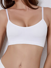 Wireless Beauty Back Sports Bras Ribbed Bra for Fitness Workout