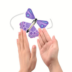 Flying Creative Magic Butterfly Decompression Toy