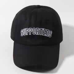 Candy Colors Baseball Cap Letter Embroidery Casual Sun Hat Adjustable Cotton Hat