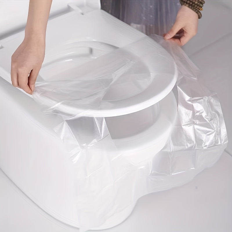 10pcs Summer Waterproof Disposable Toilet Seat Cushion