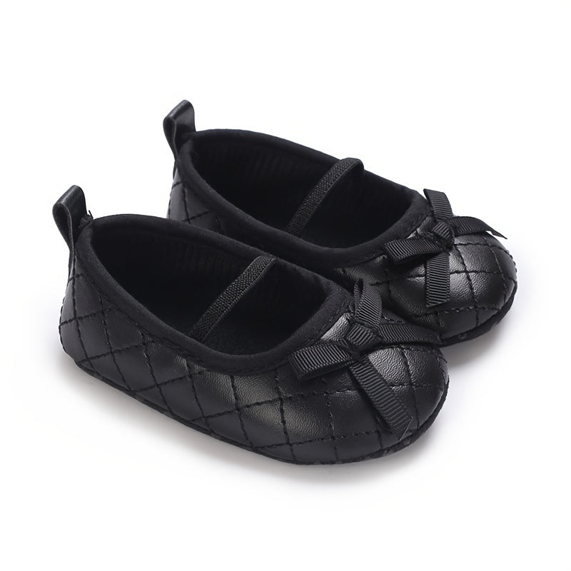 Baby Girls Solid Walking Shoes Non-slip Sneakers for Spring and Autumn