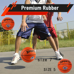 Classic Rubber Basketball for Outdoor Training