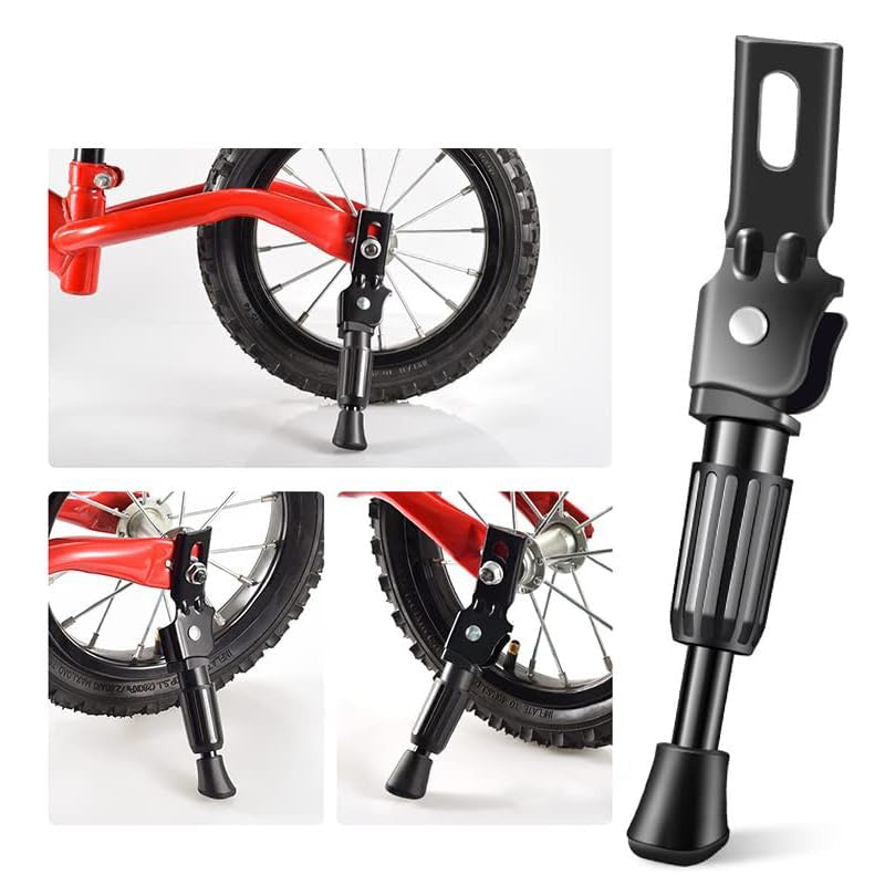Bike Kickstand for 12-18 Inch Wheel Steel Bikes, Support Racks Replacement