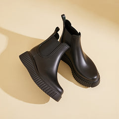 Heightening Women's Rubber Rain Boots