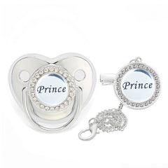 Baby Bright Princess Drill Pacifier Weaning Artifact