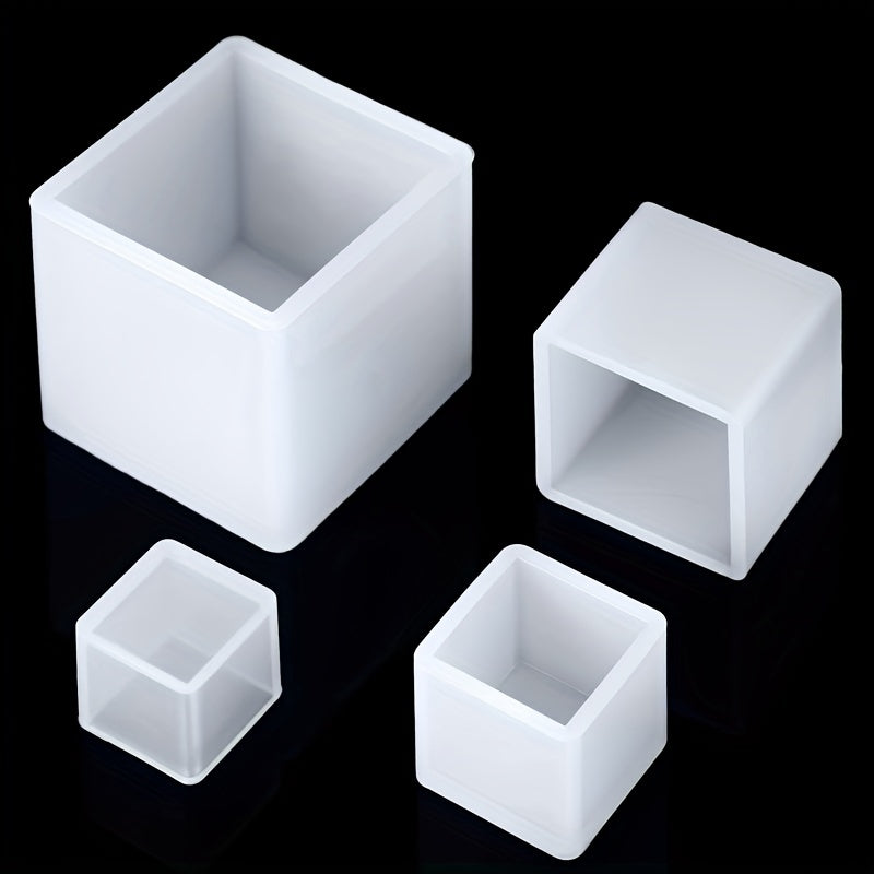 Square Cube Silicone Mold DIY Ornament Resin Casting Mold