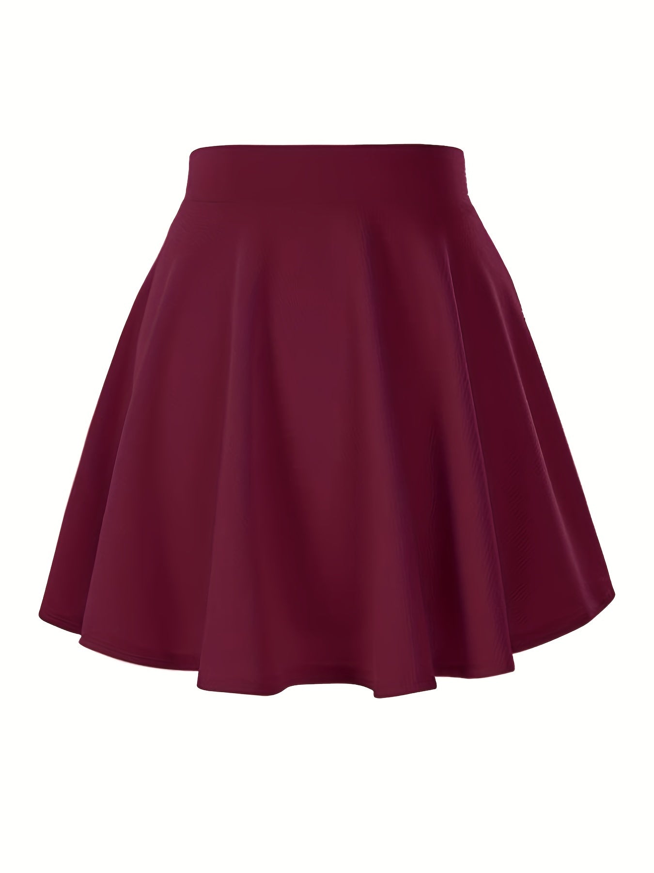 Versatile Skater Mini Skirt Casual Women's Clothing