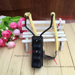 Plastic Slingshot Toy for Outdoor Play with 100 Mud Balls