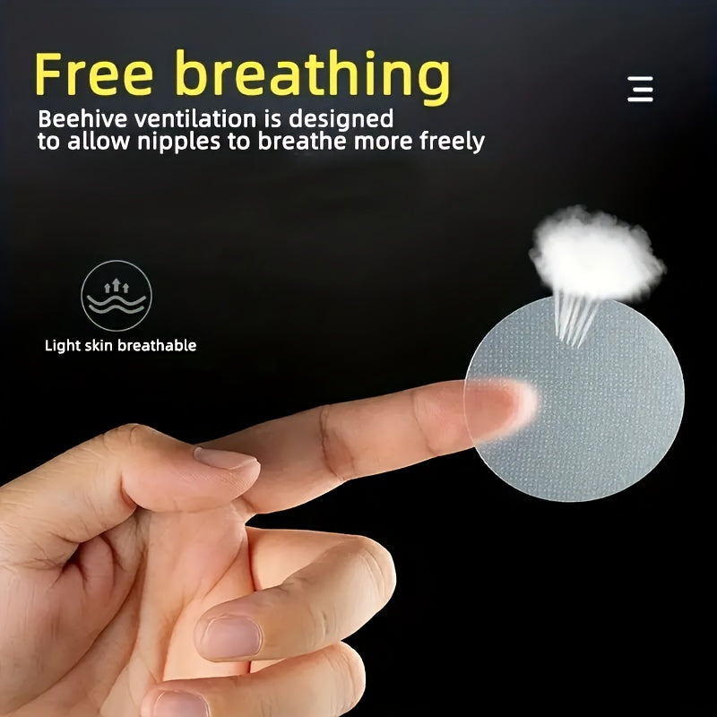 10 Pairs Men's Sports Nipple Stickers Prevent Friction