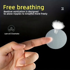 10 Pairs Men's Sports Nipple Stickers Prevent Friction