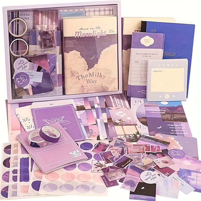 Scrapbooking Supplies Kit Retro Plant Fantasy Style DIY 15.24x10.16 cm