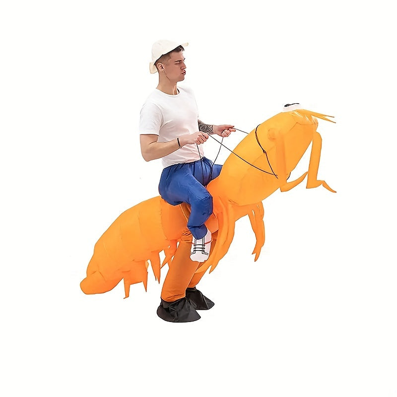 Inflatable Animal Costume Adult Blow Up Funny Outfit Holiday Party Dress