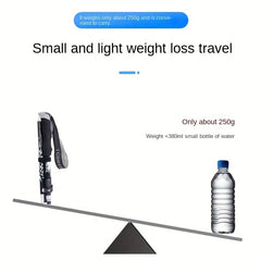 Aluminum Mountaineering Pole Folding Telescopic Walking Stick