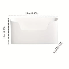 Wall Mounted Storage Box for Kitchen Bathroom Office - Home Organizer