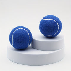 2pcs High Elastic Rubber Tennis Balls for Beginners Practice Outdoor Sports