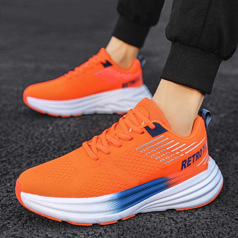 Thick Sole Running Shoes Shock Absorption Wear Resistance Non Slip