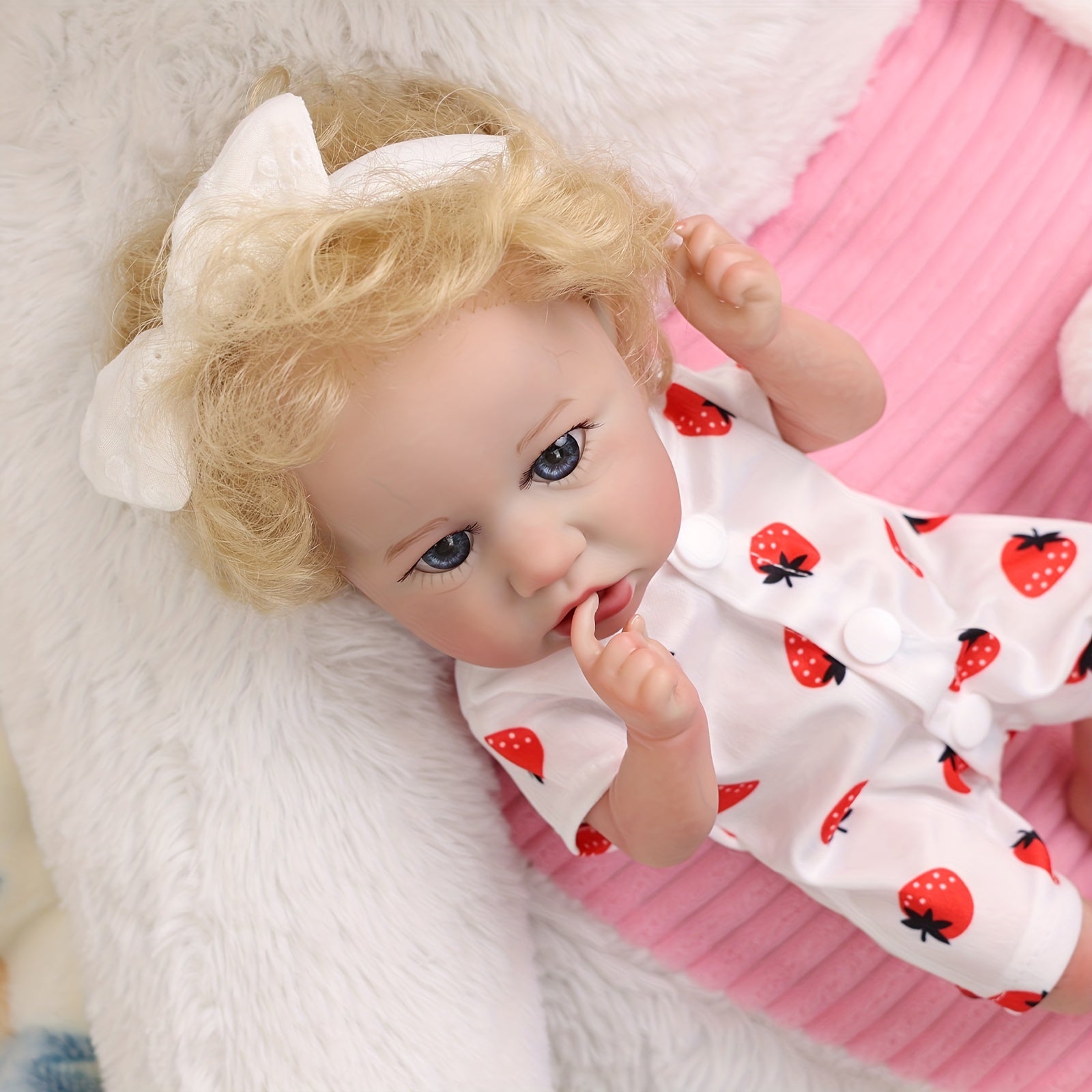 12 Inch Reborn Baby Dolls Mini Realistic Lifelike Newborn Full Vinyl Baby Doll