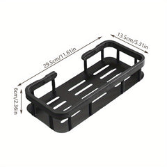 Kitchen Sink Drain Basket Bathroom Storage Rack Telescopic Tableware Drain Rack