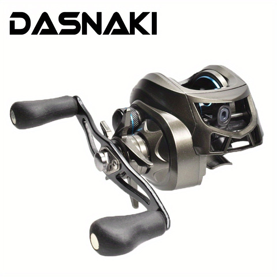 7.1:1 Gear Ratio Carbon Fiber Baitcasting Fishing Reel