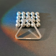 Pyramid Zinc Alloy Kong Ming Lock Toy Nine Consecutive Intelligence Clasp