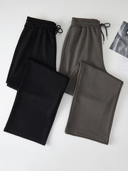 2pcs Elastic Drawstring Sweatpants Women's Activewear