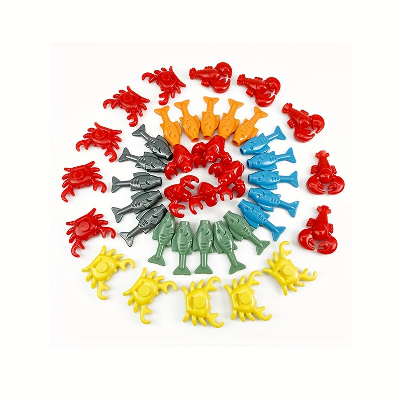 Food Collection Building Blocks Set