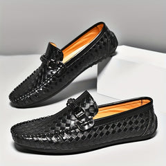 Men's Horsebit Loafers Lightweight Non Slip Casual Shoes