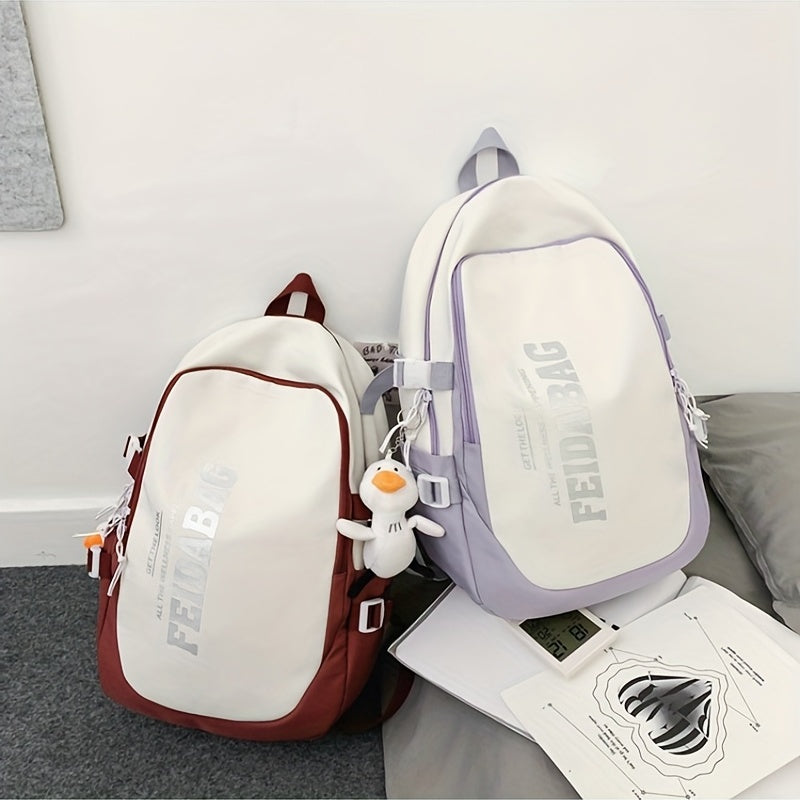 Large Capacity Schoolbag for Women College Students High School Students