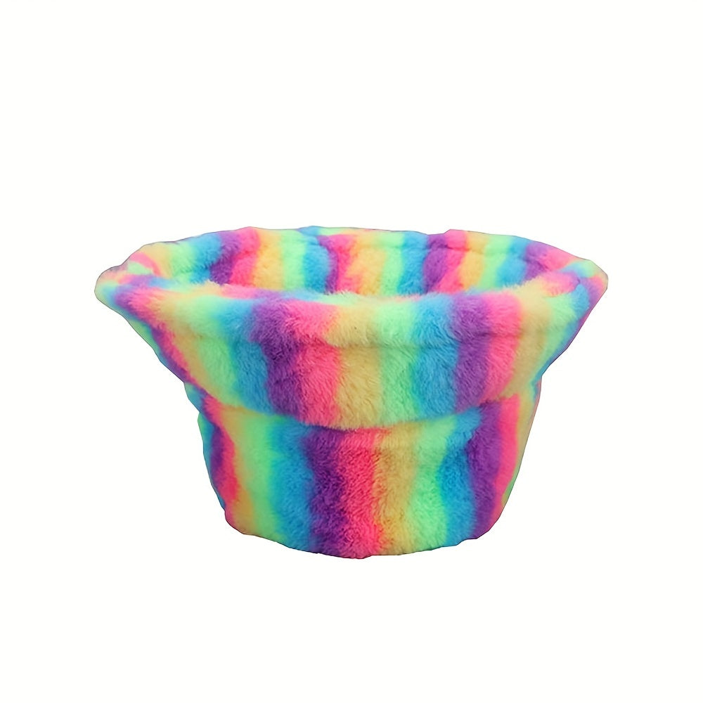 Splicing Iridescence Sunshade Bucket Hat for Men and Women