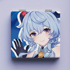 Portable Double Sided Makeup Mirror Pocket Size Travel Vanity Mirror