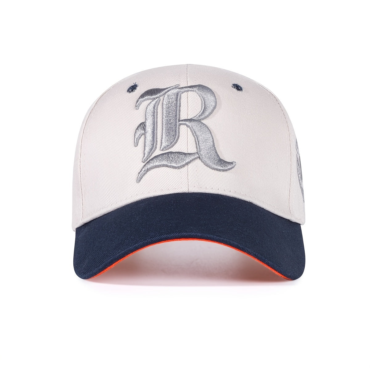 Embroidery Hip Hop Baseball Cap Unisex Block Sun Hats Casual Lightweight