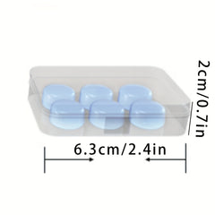 3 Pairs Waterproof Noise Cancelling Silicone Earplugs for Adults