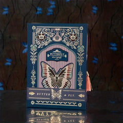 Gothic Style Butterfly Retro Notebook Subject