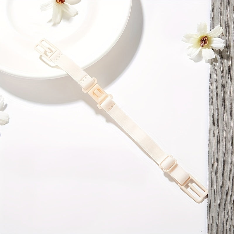 Invisible Bra Strap Clips Adjustable Non slip Elastic Shoulder Belt