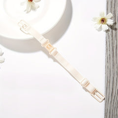 Invisible Bra Strap Clips Adjustable Non slip Elastic Shoulder Belt