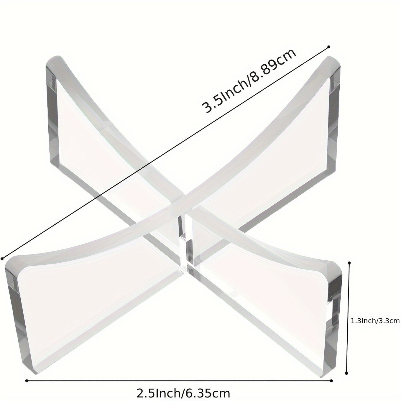 2pcs Acrylic Football Display Case Dustproof Protective Box