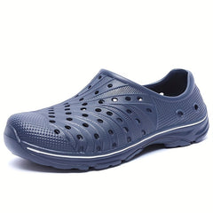 Men's Lightweight Comfy Clogs Hollow Out Non Slip Garden Shoes