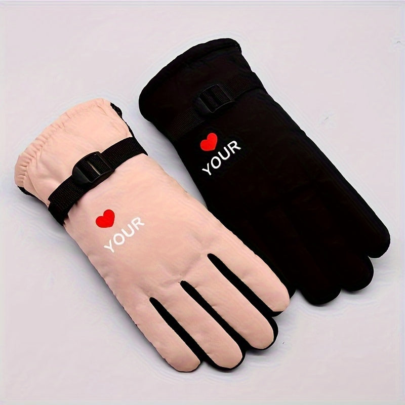 Warm Waterproof Winter Cycling Gloves - Non-slip Motorcycle Gloves