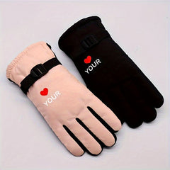 Warm Waterproof Winter Cycling Gloves - Non-slip Motorcycle Gloves