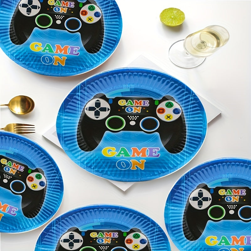 Video Game Birthday Party Decorations Set - Gaming Happy Birthday Supplies