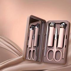 5pcs Nail Clippers Fingernail & Toenail Cutter Ear Scoop Nail Scissor
