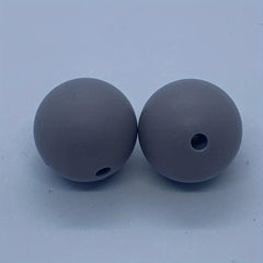 50pcs 15mm Mixed Silicone Plain Beads for Jewelry DIY