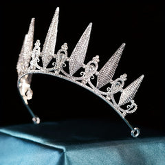 Bridal Rhinestone Crown Head Jewelry Wedding Alloy Headband