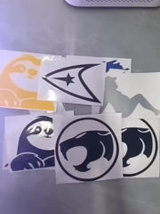 Car Cat Peeking Sticker Vinyl Decal Car Styling Decoration Accessories
